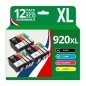 Pack 12 cartouches compatibles avec HP 920XL