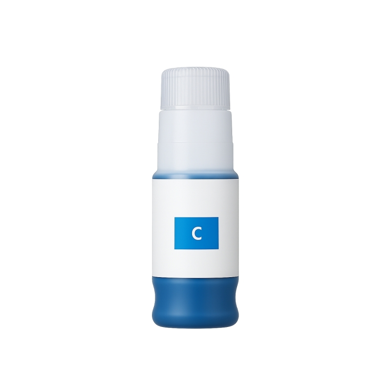 Bouteille d'encre pigmentée cyan compatible Canon PFI050