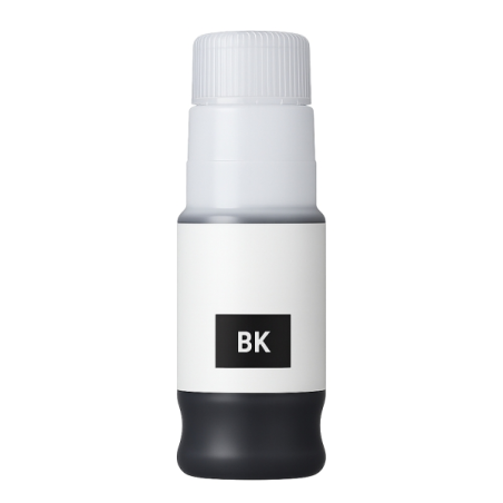 bouteille encre noire BK plastique