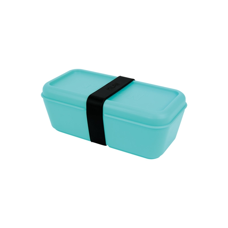 Lunch Box Rectangulaire Milan Sunset 0,75 L - Compatible Micro-ondes, Lave-Vaisselle et Congélateur - Sans BPA - Séparateur