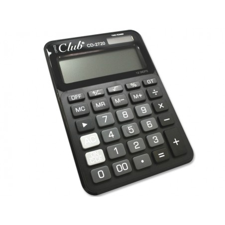 calculatrice noire Ingraf 12 chiffres