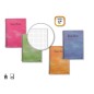 LOT de 10 Carnets Doré Couverture Plastifiée Normale 80 Feuilles - Marge Surlignée - Différents Types de Lignés - Couleurs LOT de 10 Carnets Doré Couverture Plastifiée Normale 80 Feuilles - Marge Surlignée - Différents Types de Lignés - Couleurs