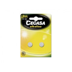 ✅ Pile alcaline Cegasa LR44 pour petit électroménager - Idéale pour télécommandes, jouets et thermomètres en stock