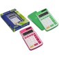 Calculatrice scolaire 8 chiffres Bismark solaire couverture rigide