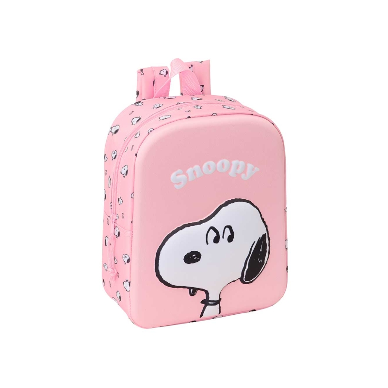 Sac à dos Snoopy 3D Nursery, 6 L Safta - Poignée supérieure - Anses réglables et rembourrées - Fermeture éclair - 22 x 27 x 10 Sac à dos Snoopy 3D Nursery, 6 L Safta - Poignée supérieure - Anses réglables et rembourrées - Fermeture éclair - 22 x 27 x 10
