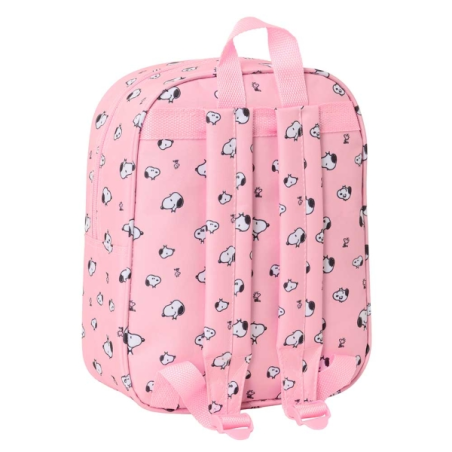 Sac à dos Snoopy 3D Nursery, 6 L Safta - Poignée supérieure - Anses réglables et rembourrées - Fermeture éclair - 22 x 27 x 10