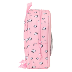 Sac à dos Safta Snoopy 3D Nursery, 6 L - Poignée supérieure - Anses réglables et rembourrées - Fermeture éclair - 22 x 27 x 10
