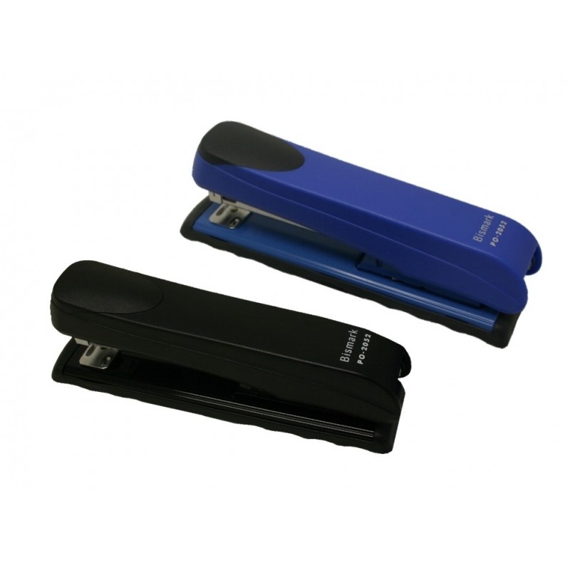 Agrafeuse robuste Bismark Gde 2052 - Corps en plastique - Revêtement en caoutchouc - Couleurs assorties