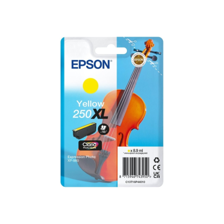 Cartouche d'encre jaune originale Epson 250XL - C13T16P44010 haute qualité