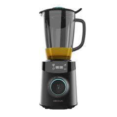 Blender Cecotec Power Black Titanium 1800 Advance - 1800 W - Lame en titane - Bol en verre de 1,8 L - Programmes automatiques