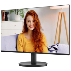 Moniteur AOC 27" LED IPS FullHD 1080p 100 Hz - Réponse 1 ms - Angle de vision 178° - Haut-parleurs intégrés - HDMI, VGA, Audio