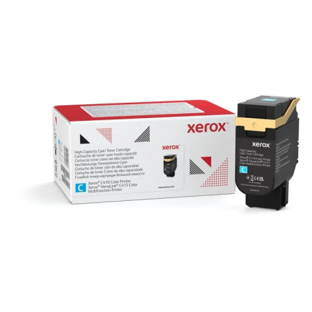 Cartouche de toner cyan Xerox emballée