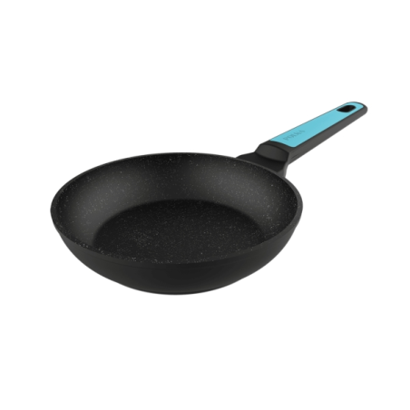 Poêle à frire Cecotec Polka Platinum Thunder 20 cm en aluminium forgé - Revêtement antiadhésif en téflon - Compatible