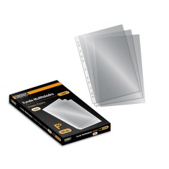 ✅ Ingraf Pack de 100 Couvertures Multifonctions Crystal Extra Cj - Transparentes - Idéales pour Reliure à Anne en stock