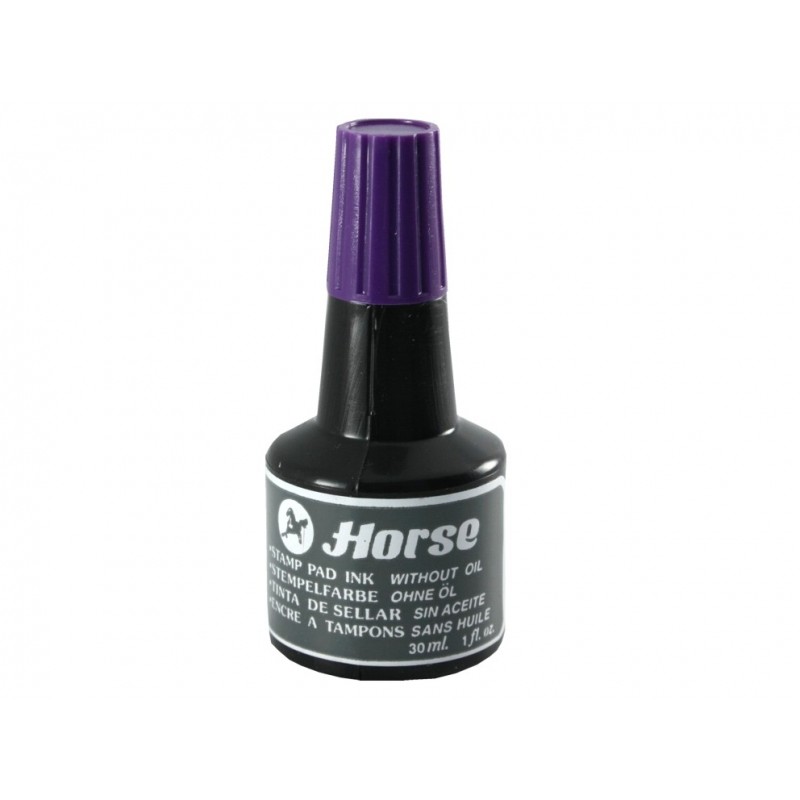 Encreur violet 30ml sans huile HORSE
