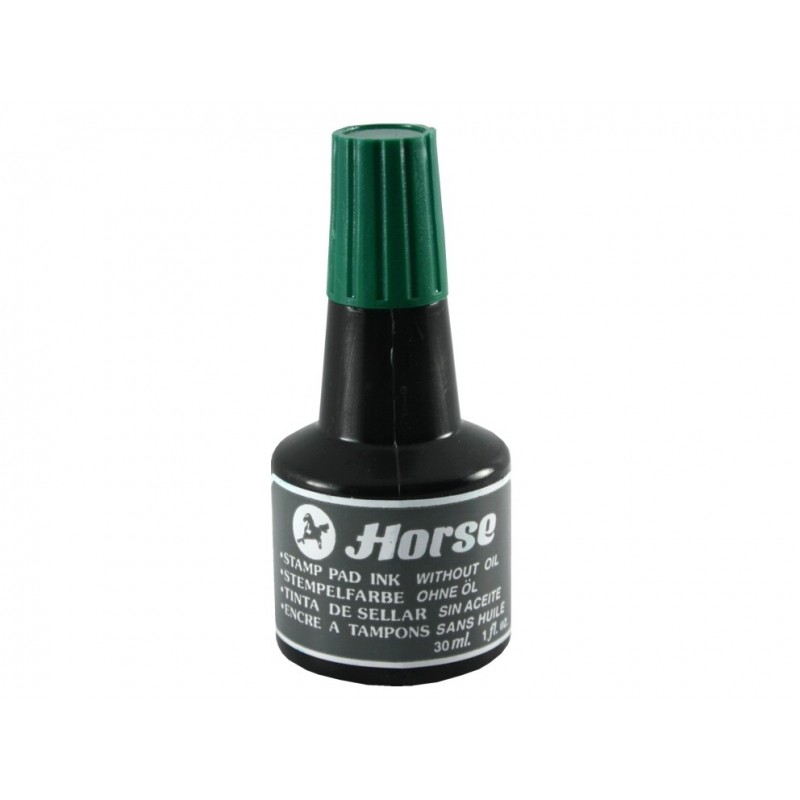Encre pour tampon encreur vert sans huile 30cl Encre pour tampon encreur vert sans huile 30cl