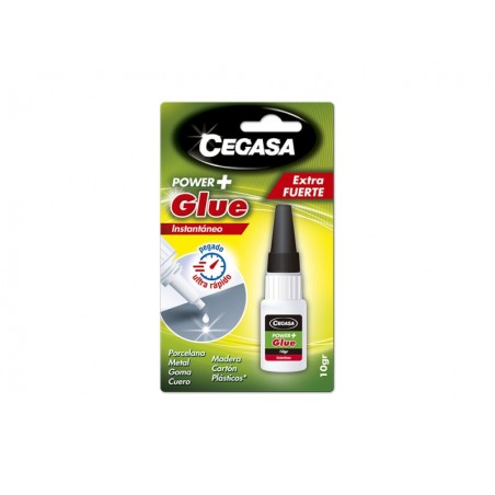 ✅ Adhésif instantané Cegasa Power Glue - Haute résistance - Séchage rapide - Application facile - Couleur tr en stock