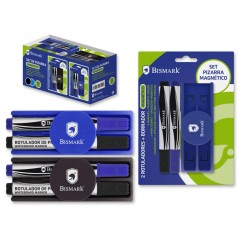 Marqueurs tableau blanc gomme magnétique