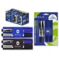 Marqueurs tableau blanc avec gomme magnétique Bismark x2