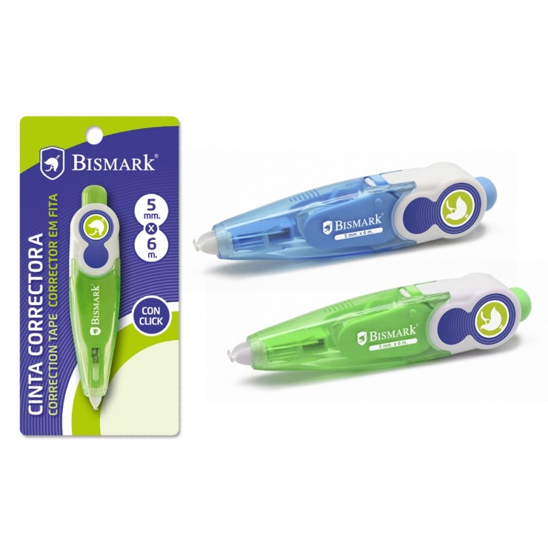 Ruban correcteur à sec Bismark précision adhérence papier
