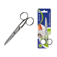 ✅ Ciseaux de couture Bismark 5,5 en acier inoxydable - Fixation par vis - Pression constante entre les lames - P en stock