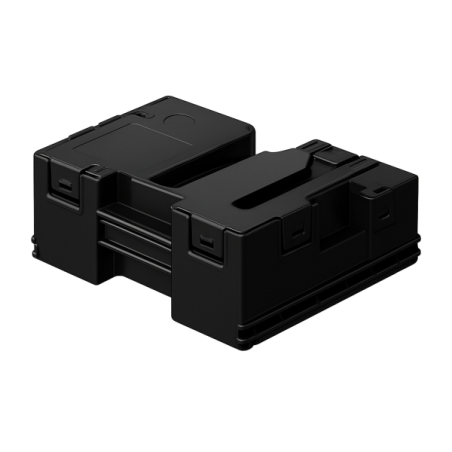 boîte noire rectangulaire poignée plastique