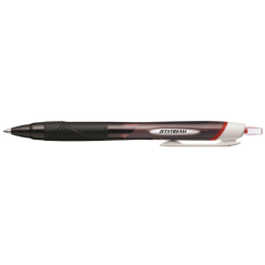 Stylo bille rétractable Uni-ball JetStream 1mm rouge x12 - Écriture fl
