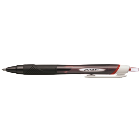 Stylo bille rétractable Uni-ball JetStream 1mm rouge x12 - Écriture fl