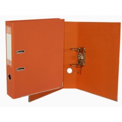 ✅ Bismark AZ Classeur PVC Format Folio Dos 75 - Grande Résistance - Porte-cartes au Dos - Cartons Métalliques en stock