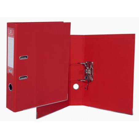 ✅ Bismark AZ Classeur PVC A4 Dos 75 - Grande Résistance - Porte-cartes sur le dos - Cartons métalliques sur le en stock