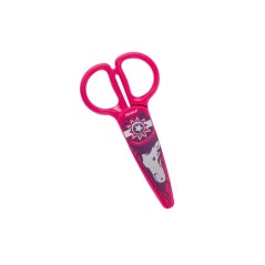 ✅ Dahle 54675 Kids Ciseaux Enfant 12 cm pour les Petits - Lames en Plastique - Bouts Arrondis - Modèle Cheval - en stock