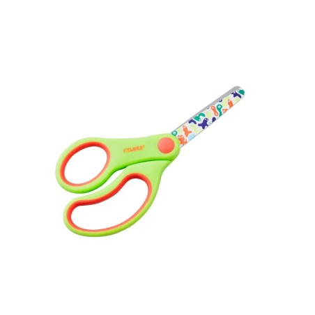 ✅ Dahle 54671 Ciseaux Enfant Gaucher 13 cm - Bouts Arrondis - Acier Inoxydable - Poignées Ergonomiques Recouver en stock