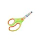 Dahle 54671 Ciseaux Enfant Gaucher 13 cm - Bouts Arrondis - Acier Inoxydable - Poignées Ergonomiques Recouvertes de Caoutchouc