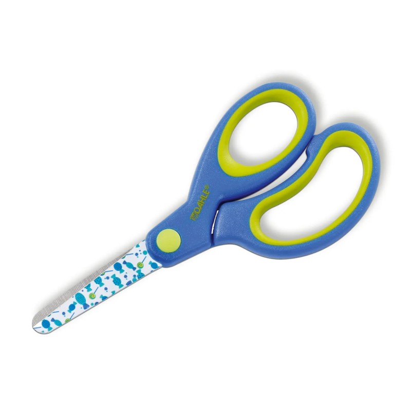 Dahle 54661 Kids Ciseaux Enfant 13 cm - Bouts Arrondis - Acier Inoxydable - Poignées Ergonomiques Recouvertes de Caoutchouc