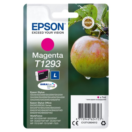 Epson cartouche encre T1293 magenta - 470 pages couleur fiable
