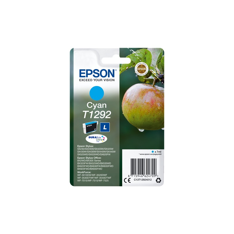 Epson cartouche encre T1292 cyan