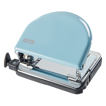 ✅ Perforatrice rétro en métal Petrus 52 - Jusqu'à 20 feuilles - Repères de format - Vidage facile - Perforat en stock