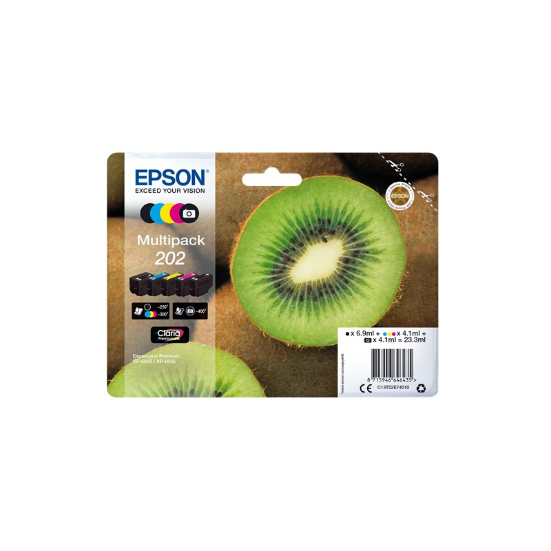 Epson Multipack 202, 5 cartouches