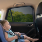Innovagoods UVlock Lot de 2 moustiquaires pare-soleil pour fenêtres - Multifonctionnelles - Faciles à nettoyer - Protection UV