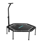 Trampoline de fitness Cecotec Drumfit Jump 1270 (127 cm) - Supporte jusqu'à 100 kg - Accessoires inclus - Pliable - Pieds