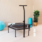 Trampoline de fitness Cecotec Drumfit Jump 1270 (127 cm) - Supporte jusqu'à 100 kg - Accessoires inclus - Pliable - Pieds