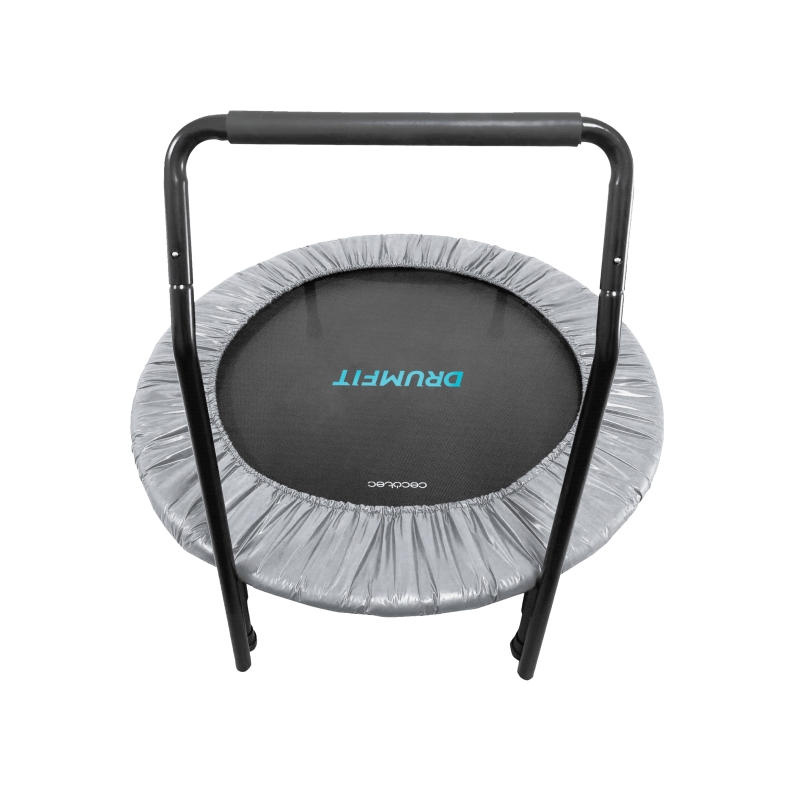 Trampoline de fitness Cecotec Drumfit Jump 920 (92 cm) - Supporte jusqu'à 100 kg - Accessoires inclus - Base à 6 pieds