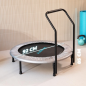 Trampoline de fitness Cecotec Drumfit Jump 920 (92 cm) - Supporte jusqu'à 100 kg - Accessoires inclus - Base à 6 pieds