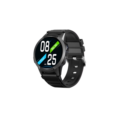 Montre connectée Savefamily Slim pour enfants avec GPS et appels – IPX7 – Caméra latérale – Écran IPS 1,28" – Noir