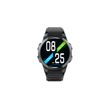 Montre connectée Savefamily Slim pour enfants avec GPS et appels – IPX7 – Caméra latérale – Écran IPS 1,28" – Noir