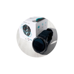 Montre connectée Savefamily Slim pour enfants avec GPS et appels – IPX7 – Caméra latérale – Écran IPS 1,28" – Noir