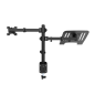 Support pivotant et inclinable pour ordinateur portable et écran/TV Coolbox MP01, 8 kg, jusqu'à 32 pouces - Noir