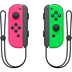 Ensemble de manettes Joy-Con Nintendo (gauche/droite) pour Nintendo Switch - Jusqu'à 20 heures d'autonomie - Vibrations HD