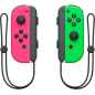 Ensemble de manettes Joy-Con Nintendo (gauche/droite) pour Nintendo Switch - Jusqu'à 20 heures d'autonomie - Vibrations HD