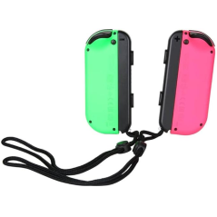 Ensemble de manettes Joy-Con Nintendo (gauche/droite) pour Nintendo Switch - Jusqu'à 20 heures d'autonomie - Vibrations HD